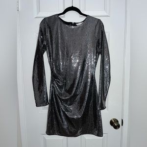 H&M Sequined Bodycon Dress